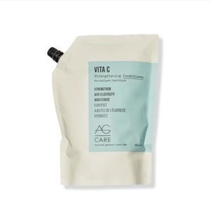 NEW AG Hair Care Vita C Strengthening Conditioner Jumbo Liter Refill Pouch